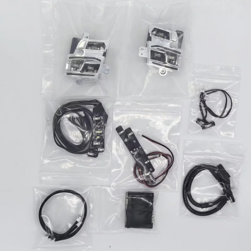 RC 1/14 Flowing Light Set for Tamiya for Scania 770s Running Headlights 1:14 RC Truck Tractor Tipper DIY Parts
