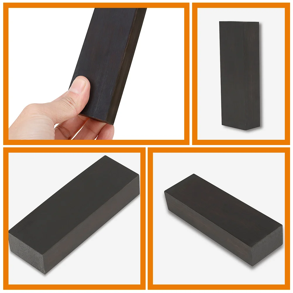 

Natural Ebony Wood Blocks for Guitar Handle Decor DIY Instrument Repair Parts Wood Handle Accessories Traditional