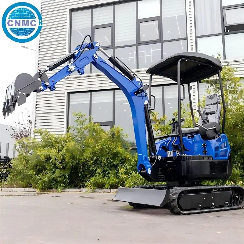 

CNMC Mini Excavator Crawler Digger Hydraulic Mechanical Farm Garden High-performance Portable Customizable EPA CE Certified