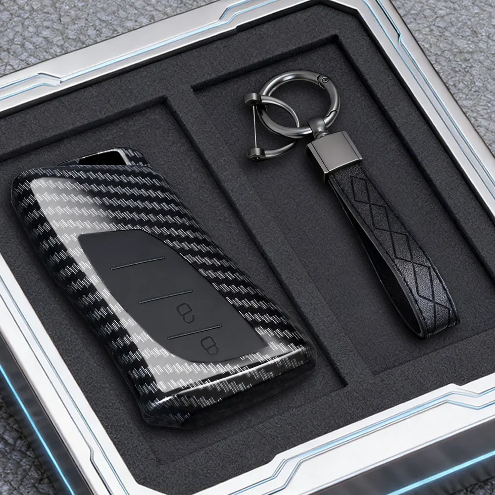 

2 3 4 Buttons Carbon ABS Car Key Case Cover Fob Shell for Lexus UX ES UX200 UX250h ES200 ES300h ES350 US200 US260h Protector