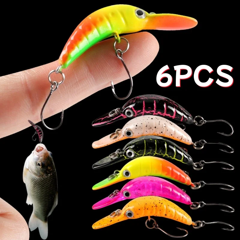 5.2cm/2.6g Micro Rice Worm Slow-sinking Plastic Fake Bait Artificial Hard Bait Bionic Lure Trout Pike Bass Fishing Accessories