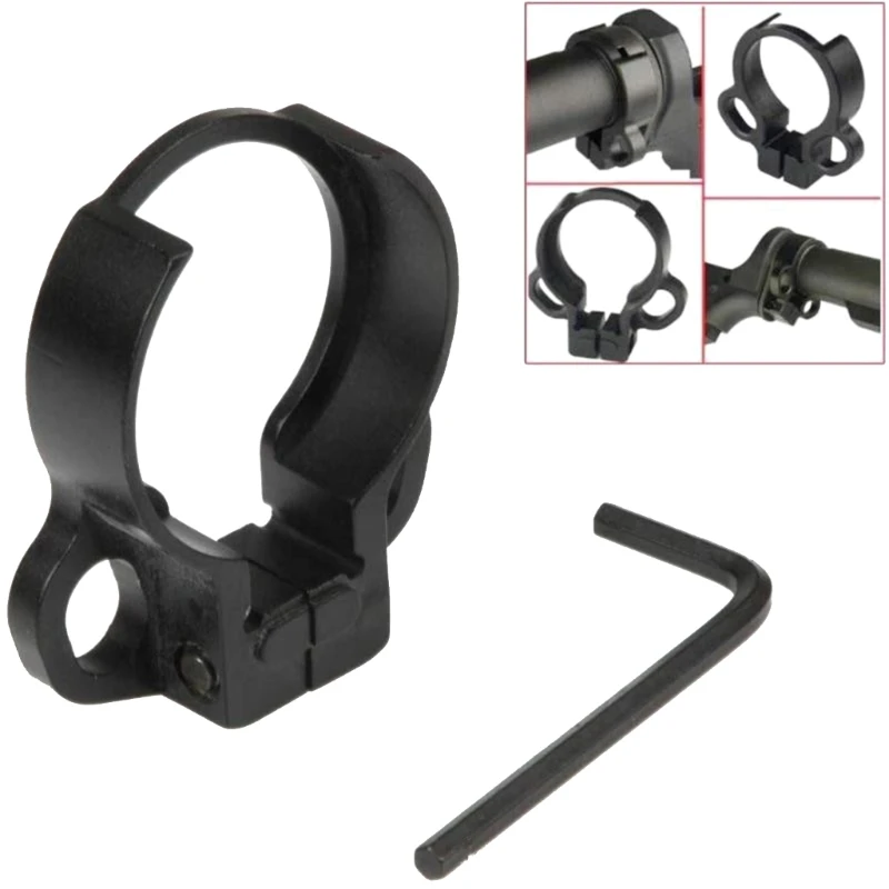 Two Point Sling Swivel Mount Clamp-On Designed Quick Detach/Release Tube Attachment Slings Adapter Connection Accessory