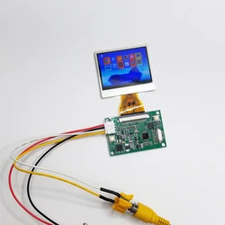 2 inch LCD display module kit NTSC/PAL auto 640*240 4:3 with RCA in for CCTV, Household Appliances brightness adjust image flip