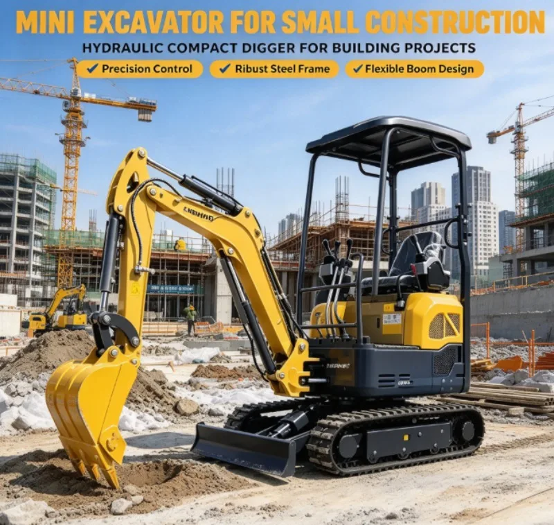 Underground Tunnel Bagger Crawler Excavator Diesel Engine Optional Attachments For Digging, Dredging And Tunneling