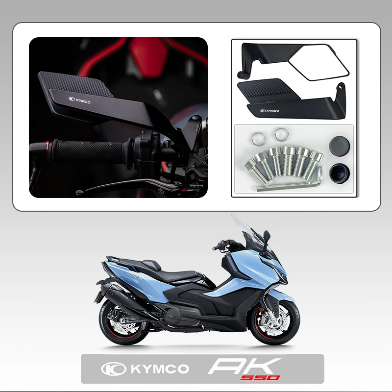 

Зеркало заднего вида из сплава премиум-класса для мотоцикла 360° ° Регулируемое ветровое крыло для KYMCO CV3 DTX360 XCITING DOWNTOWN X-TOWN AK550 KYMCO