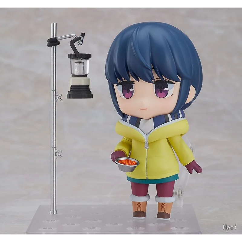 GSC Original NENDOROID LAID-BACK CAMP serie 1865 Shima Rin tres ruedas motocicleta edición Anime figura de acción modelo Juguetes