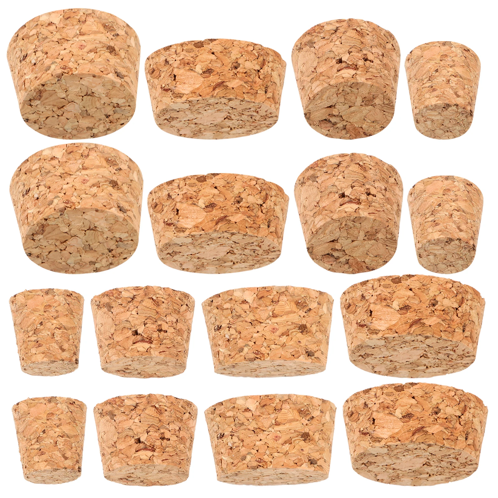

40pcs Cork 20x15x20 29 5x25x20 Bottle 36x31x20 43x38x18 Bottle Plugs Bulk Sealer Replacement