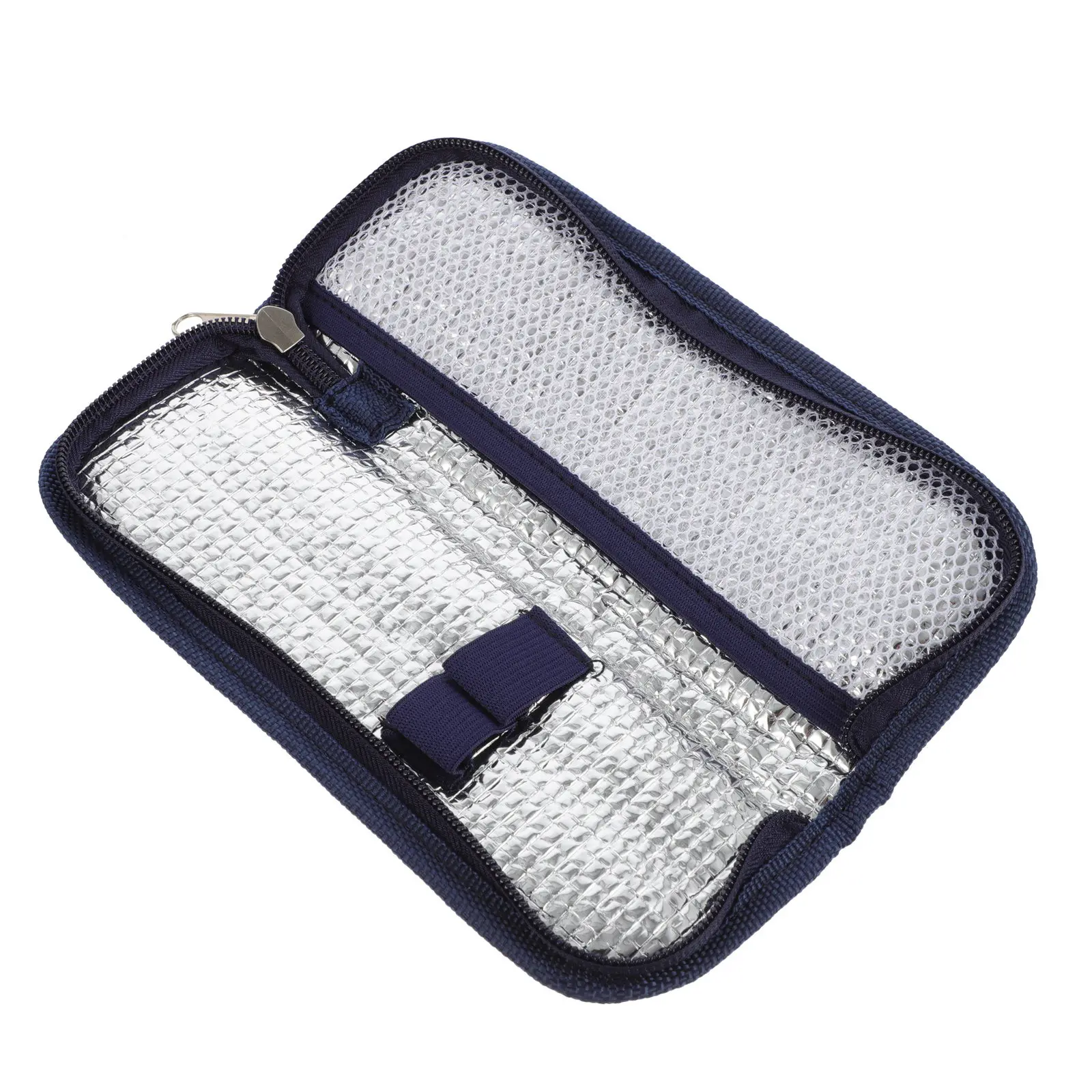 1Pcs Insulin Cooler Bag Portable Lightweight Reusable Travel Case with Zipper for Insulin Vials Medicine Syringes Diabetic view 5