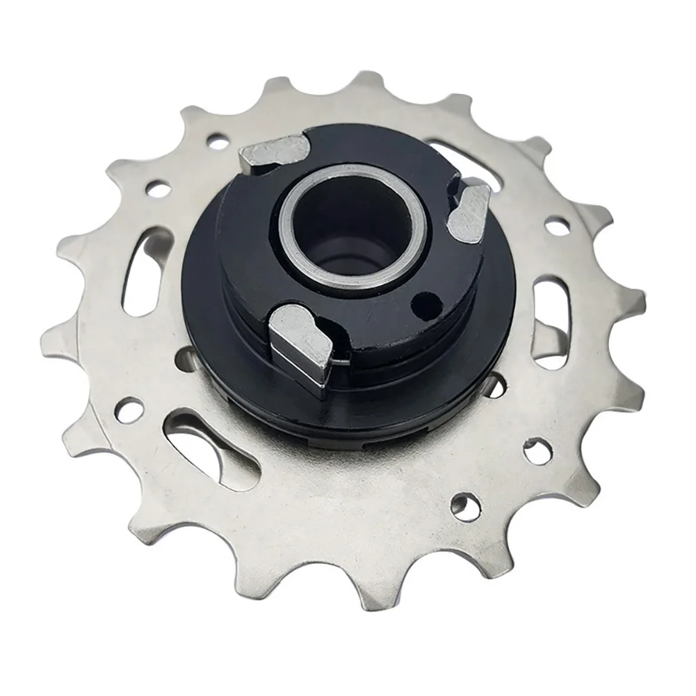

Freewheel Bike Freewheel 9-13-17T Aluminum Alloy + Steel 3 Speed 412 Type Bike Cassette Folding Freehub Body Freewheel