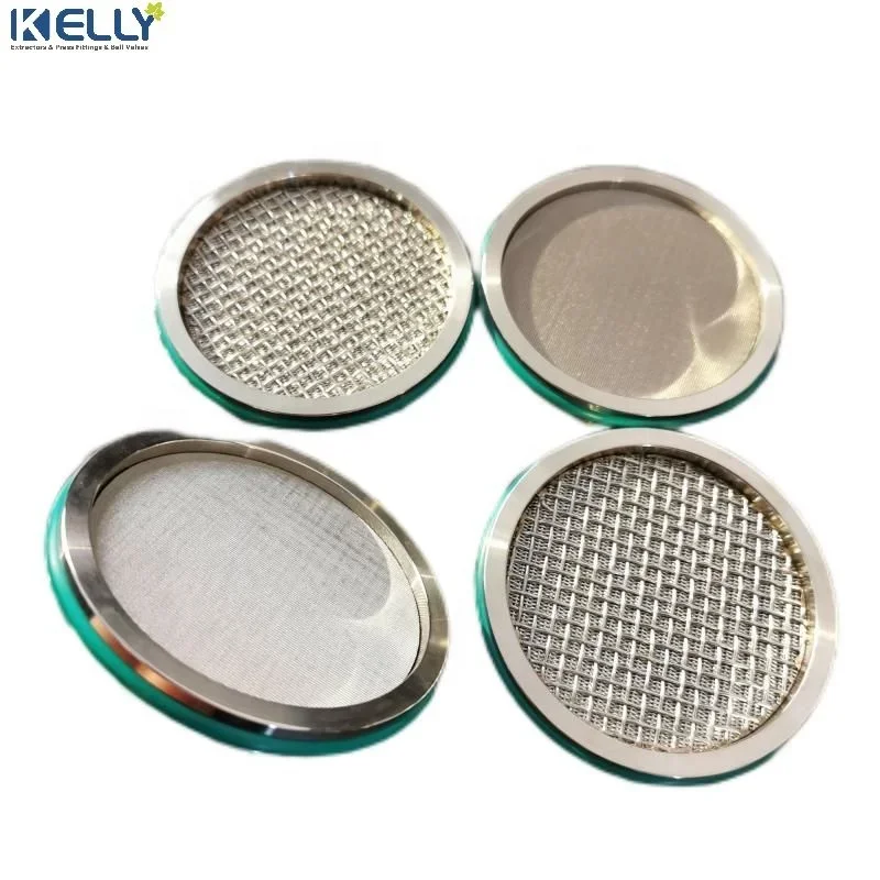 11/2 to 12inch 1 & 5 Micron Sintered Mesh Filter Disc with O-Ring gasket Customized product, MOQ5, production takes 10 days