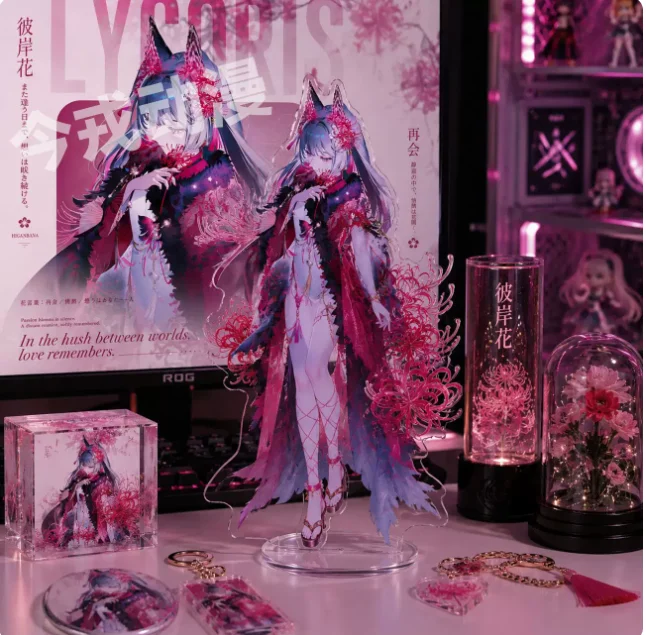 Japanese Anime Wuthering Waves Phrolova Acrylic Stand Figure Model Plate Cosplay Collection Desktop Decor Gifts XTRJ