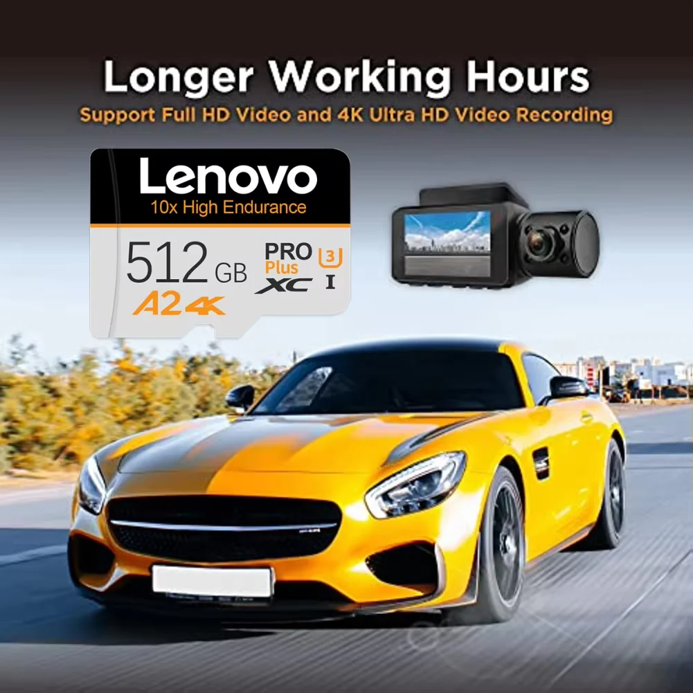 Lenovo SD Card High Speed Micro SD Card for Nintendo Switch 512GB 256GB 128GB 64GB U3 V30 Stable Performance SD Memory Card view 6