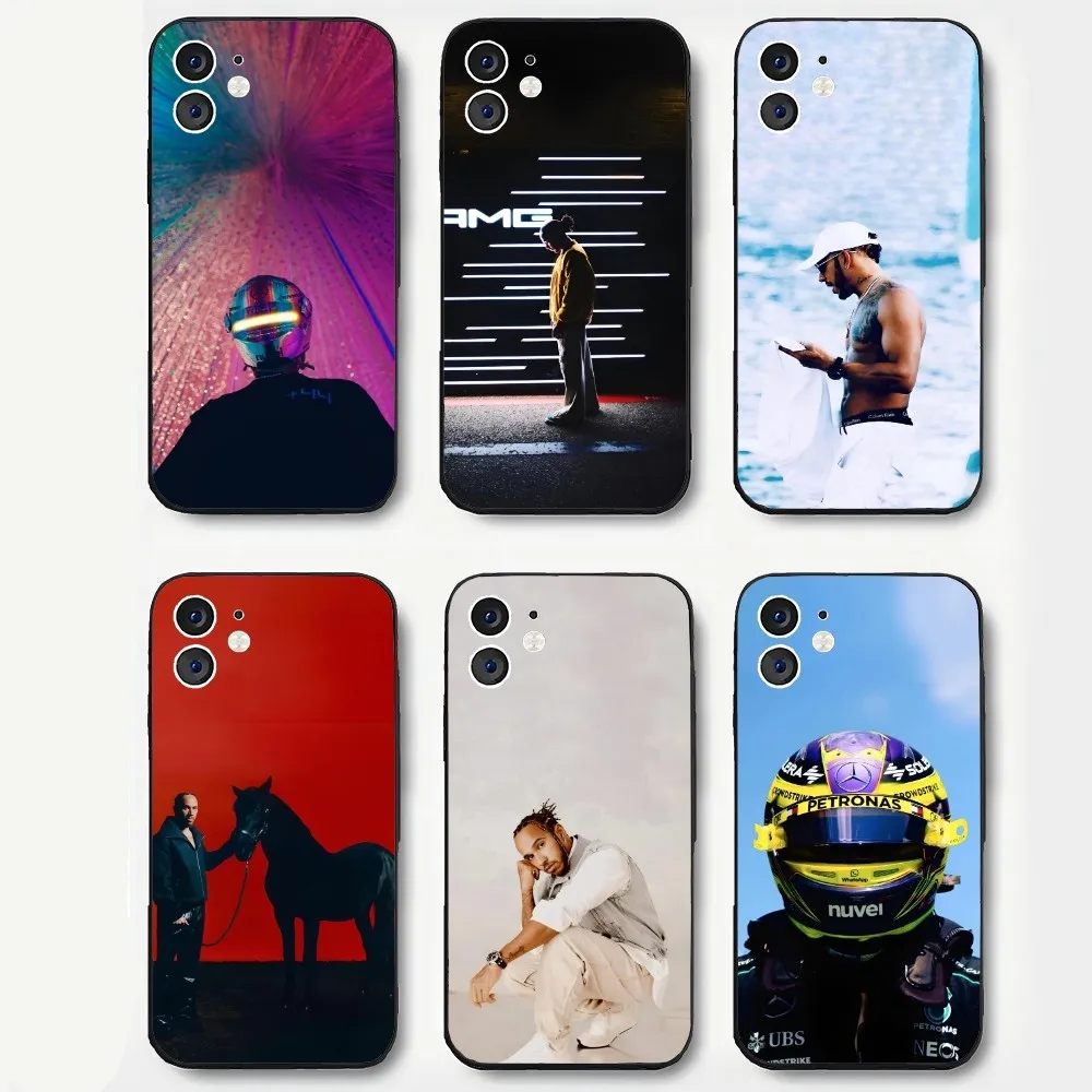 

EPC L-Lewis Hamilton чехол для телефона силиконовый мягкий для iPhone 16, 15, 14, 13, 12, 11 Plus Pro Max Plus