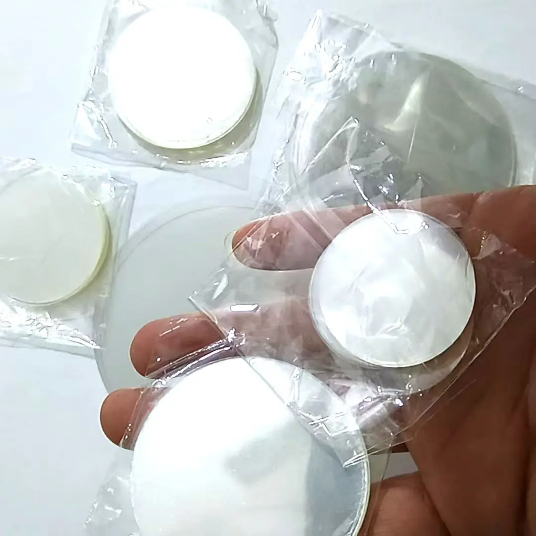 100 Stück Transparente Folien für 25mm 32mm 37mm 44mm 58mm 75mm Button-Badges ohne Basis/ohne Hülle DIY Bastelbedarf für Button-Badges – Detail 2