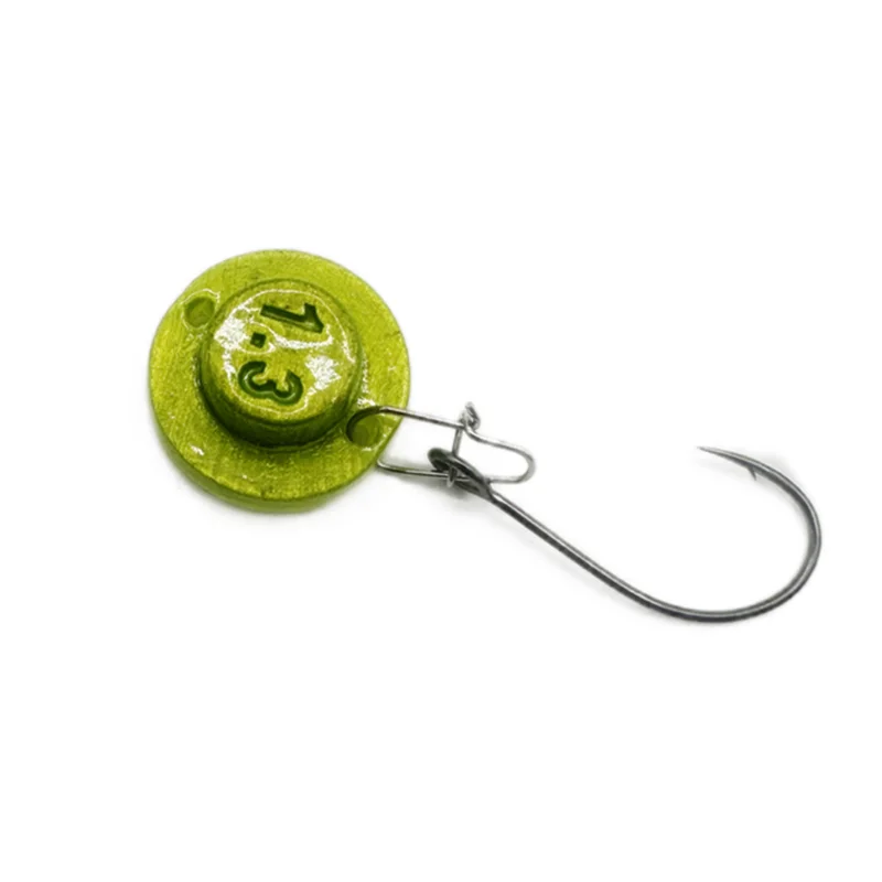 2Pcs1.3g Salmo Trout Bait Micro Sinking Fishing Spinner Lure Countbass Casting Spoon Single Hook Wobbler Mini VIB Pike Bass Bait view 2