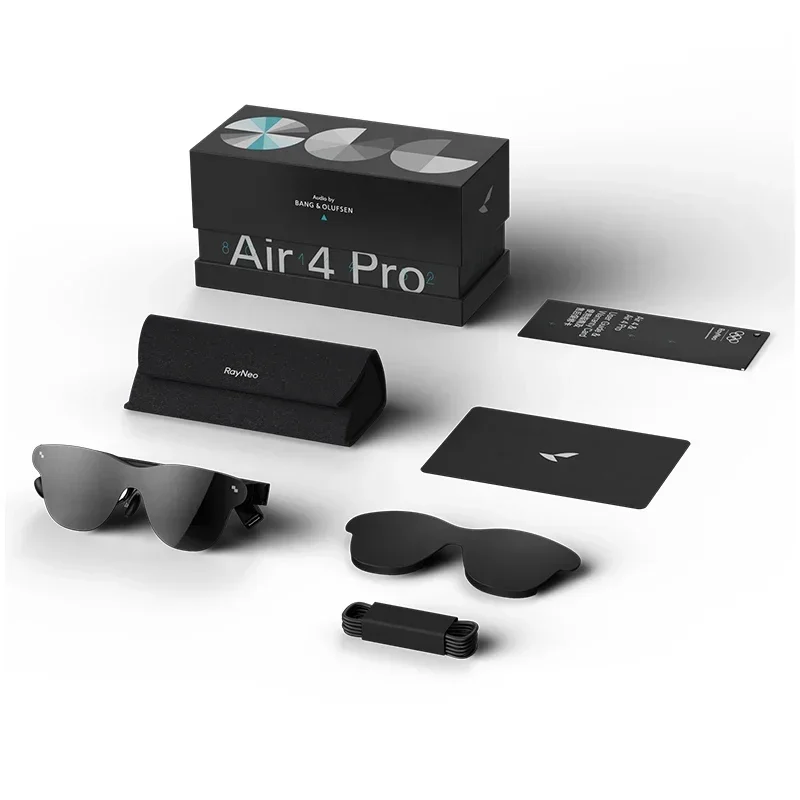 TCL RayNeo Air 4 Pro Smart AR Glasses 135 inch Screen Display 3D HD Private Cinema for Movie Viewing Computer Game Machine