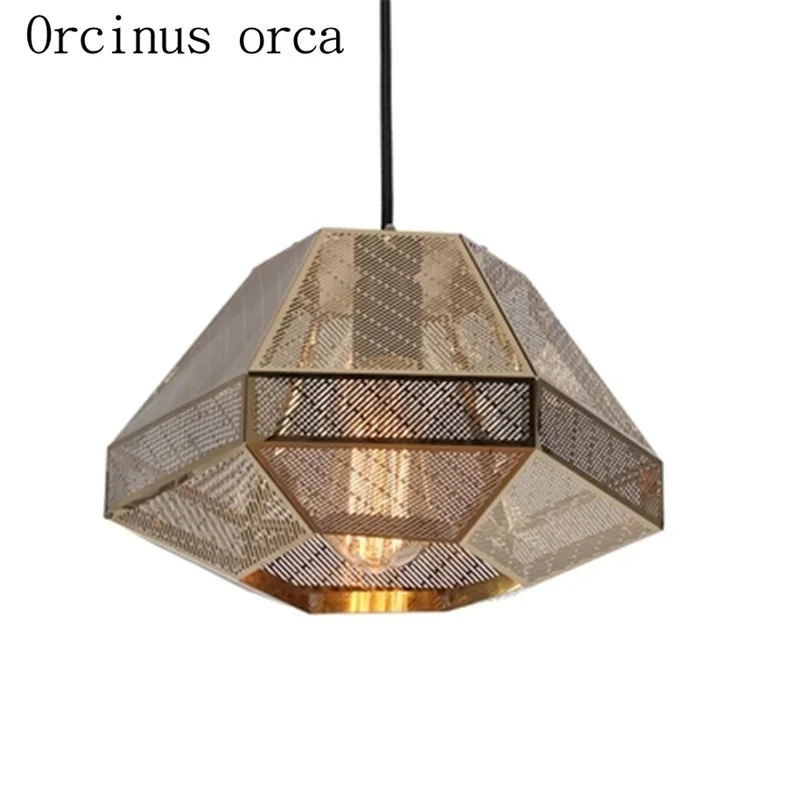 

The modern stainless steel light Pyramid Louhua Light Chandelier