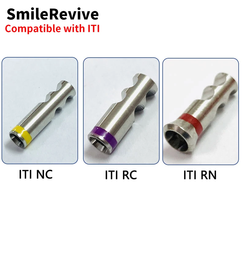 SmileRevive Dental Implant Plaster Analogs Replica Lab Analogs ITI Bone level Tissue level NC RC RN