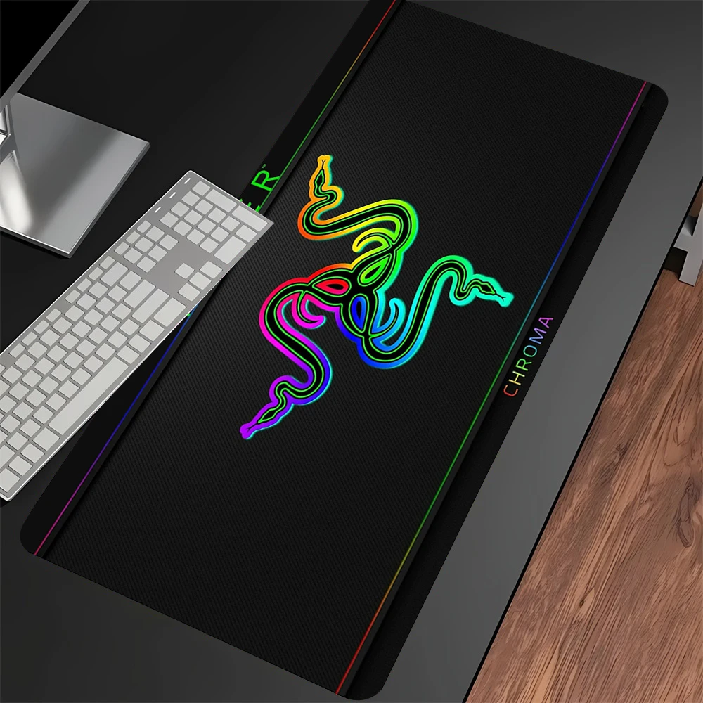 Razer Mouse Comics Pad 90x40 Cm Kawaii Desk Mat Xxl Pc Gamer Gaming Computer Offices Mousepad Keyboard