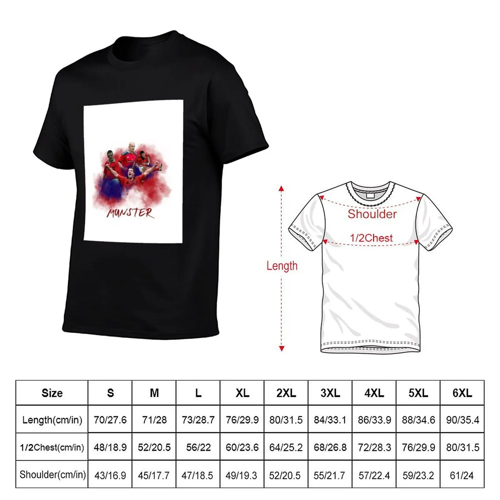 Munster Legends Graphic T-Shirt anime clothes valentines clothes heavyweight t shirts for men