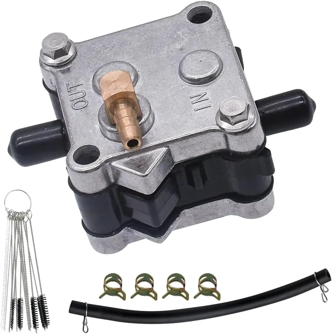 14360A78 14360A73 Fuel Pump Fit for Outboard 2 Stroke 30 40 45 50 55 60 65 70 75 80 90 100 115 125 135 140 150 175 200 225 250 3