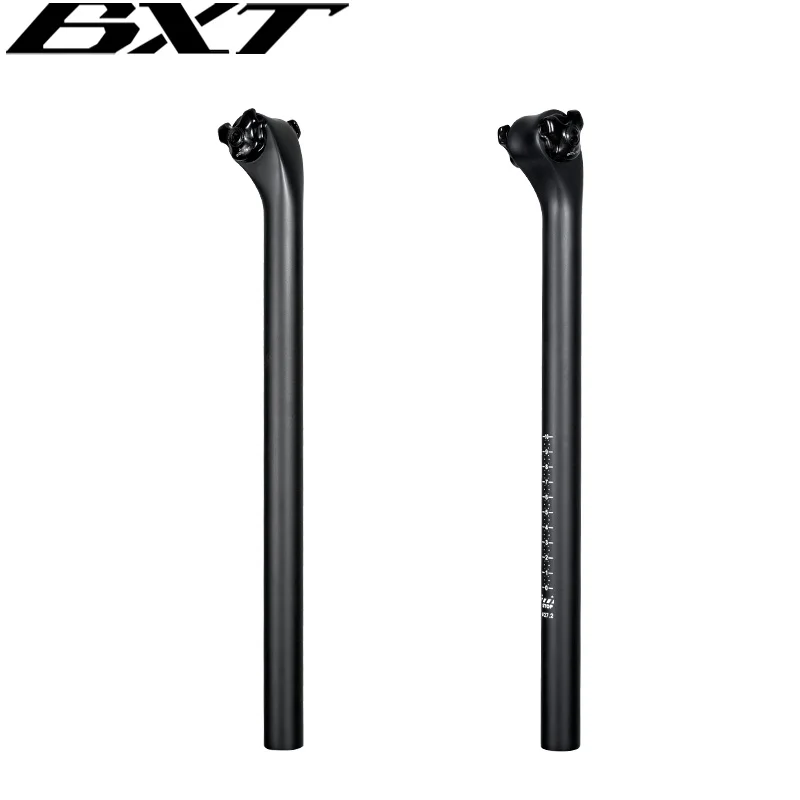 BXT Carbon Fiber Bicycle SeatPost Mountain Bike Carbon Seat Post 27.2mm Diameter Road Bicicleta Carbon Frame Saddle Post Parts