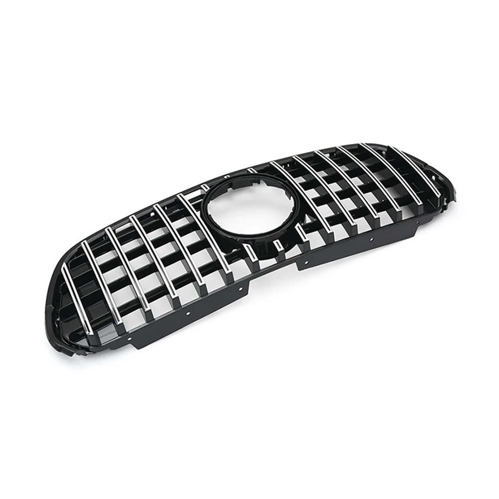 

FOR Mercedes Benz X-Class X470 W470 BR470 GT Style Chrome Black Matte Front Bumper Racing Grille 2018-2020