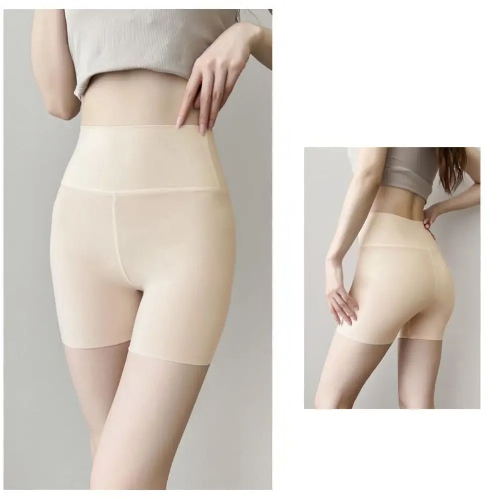 Fashion Polyester Fibre Thin Five-cent Yoga Pants Elastic High Waist Push Up Shorts Slim Fit Sports Short Leggings Women