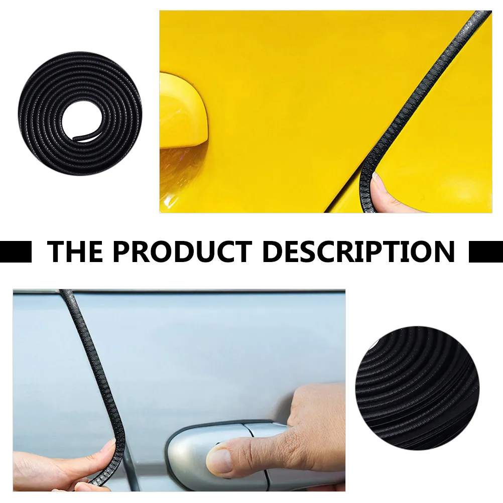 

Long Length PVC Car Door Protection Strip Auto Seal Scratch Resistant Anti Collision Vehicle Door Edges Guard Auto Seal Strip