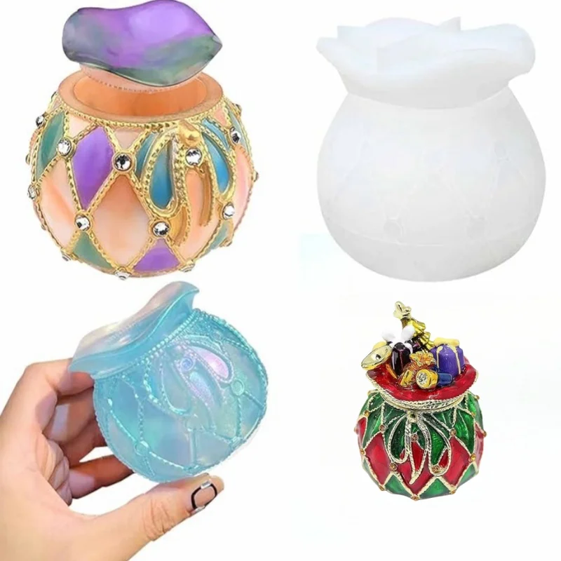 

DIY кристаллическая эпоксидная форма для дерева, коробка для хранения ювелирных изделий, зеркальная силиконовая форма