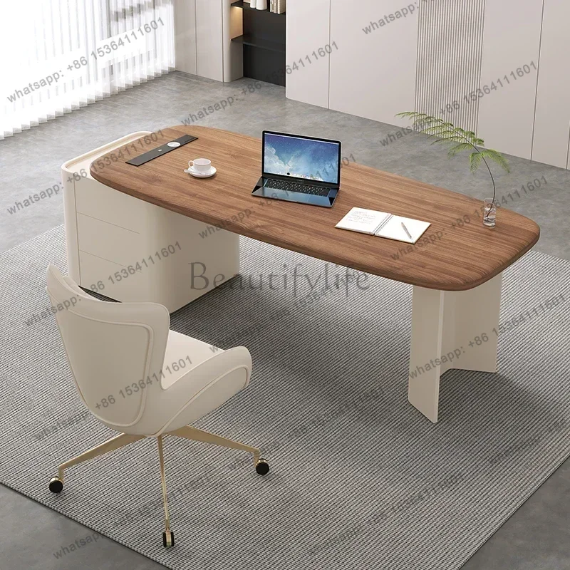 LJY Office Modern Luxury Room Desks Gaming Desk Computer Desk Motion Study Computer Desks Tables Pliante Office Table Furniture