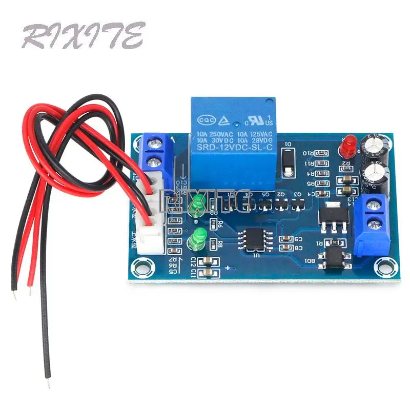 XH-M203 Controller วาล์วควบคุมระดับน้ำอัจฉริยะลูกลอยแท๊งค์เติมน้ำอัตโนมัติสำหรับแท้งน้ำห้องน้ำชักโครกบ่อปลาปั้มน้ำมัน Controller น้ำระดับระดับน้ำปั๊ม12V เอาท์พุทรีเลย์