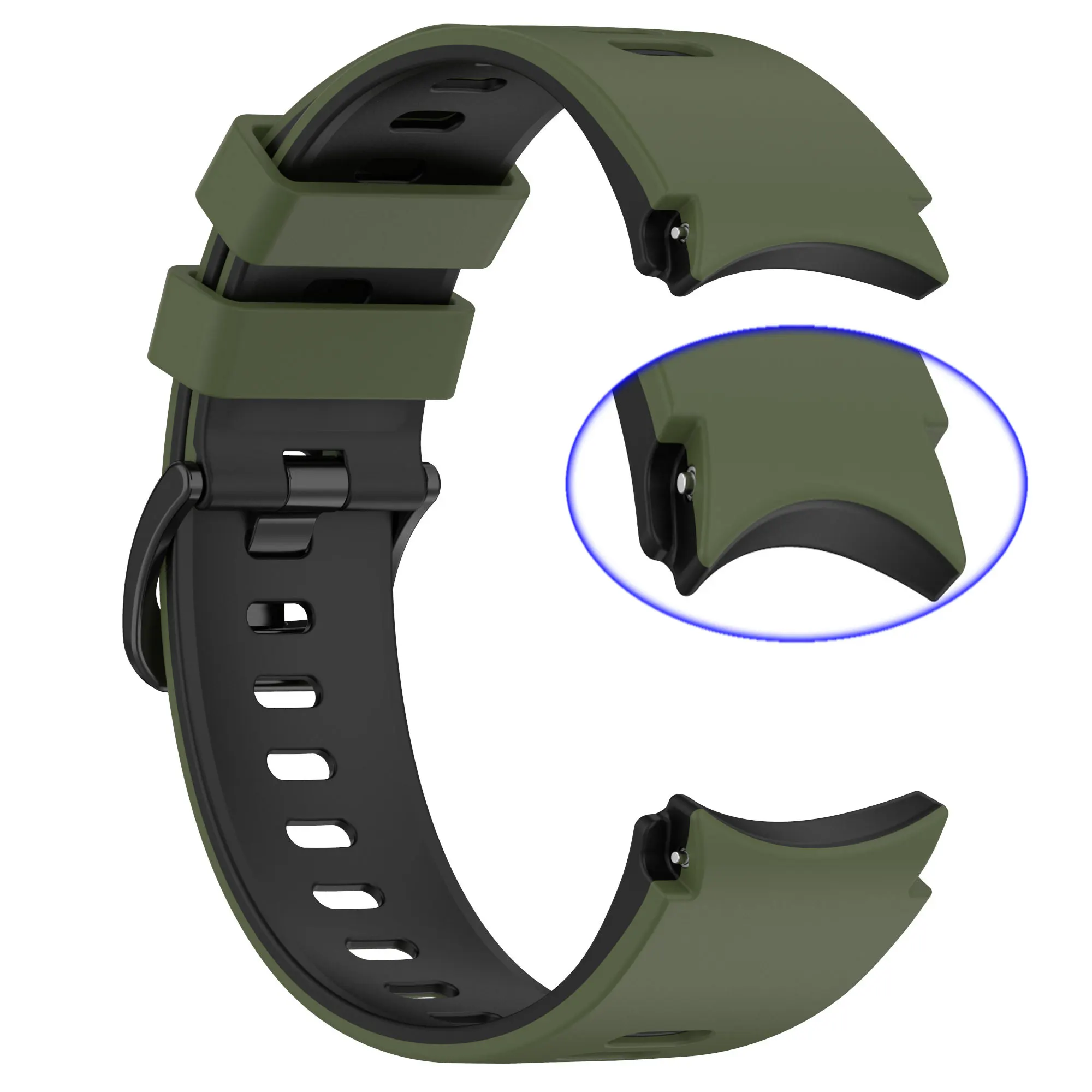 20mm watch Band For Samsung Galaxy Watch 6 classic 43mm 47mm The New Silicone Sports Bracelet Galaxy Watch 6 40mm 44mm Strap