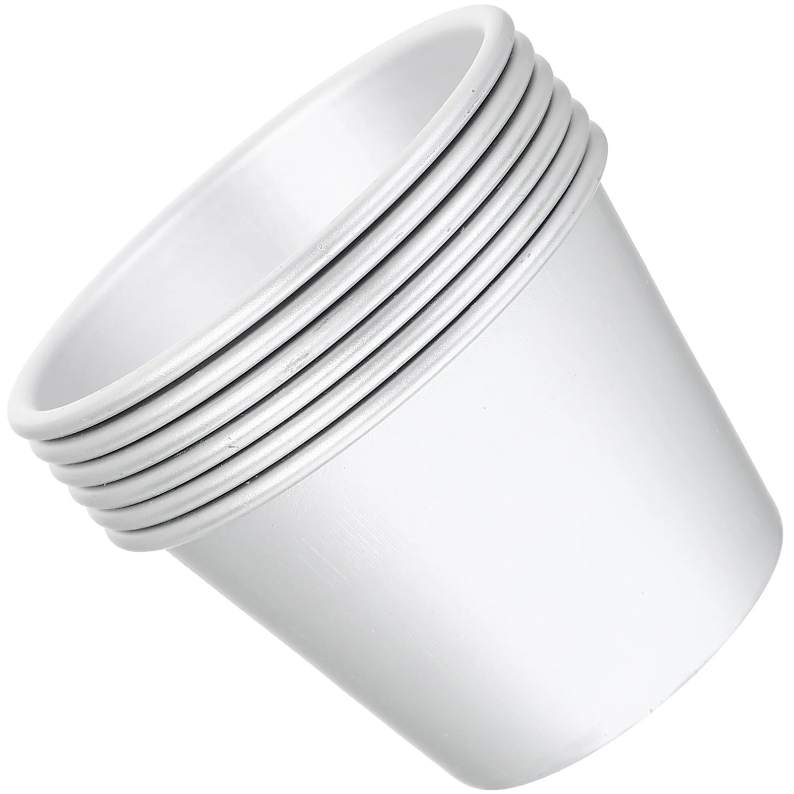 

6pcs Aluminum Alloy Cake Mold Lightweight Heat Resistance Baking Tools for Home Restaurant Bakery Mini Pie PansCake