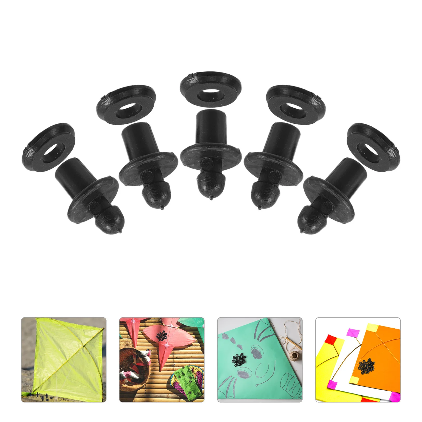 1 Zestaw Akcesoriów do Ramy Latawca do Samodzielnego Montażu Latawców, Złącza Proste i Kątowe, Zwiększona Stabilność, Idealne na Plażę