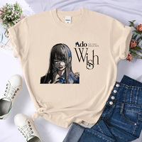 Ado tshirt teen harajuku  kawaii 80s Grunge 2000s Y2k shirt women 2000s Breathable Trendy