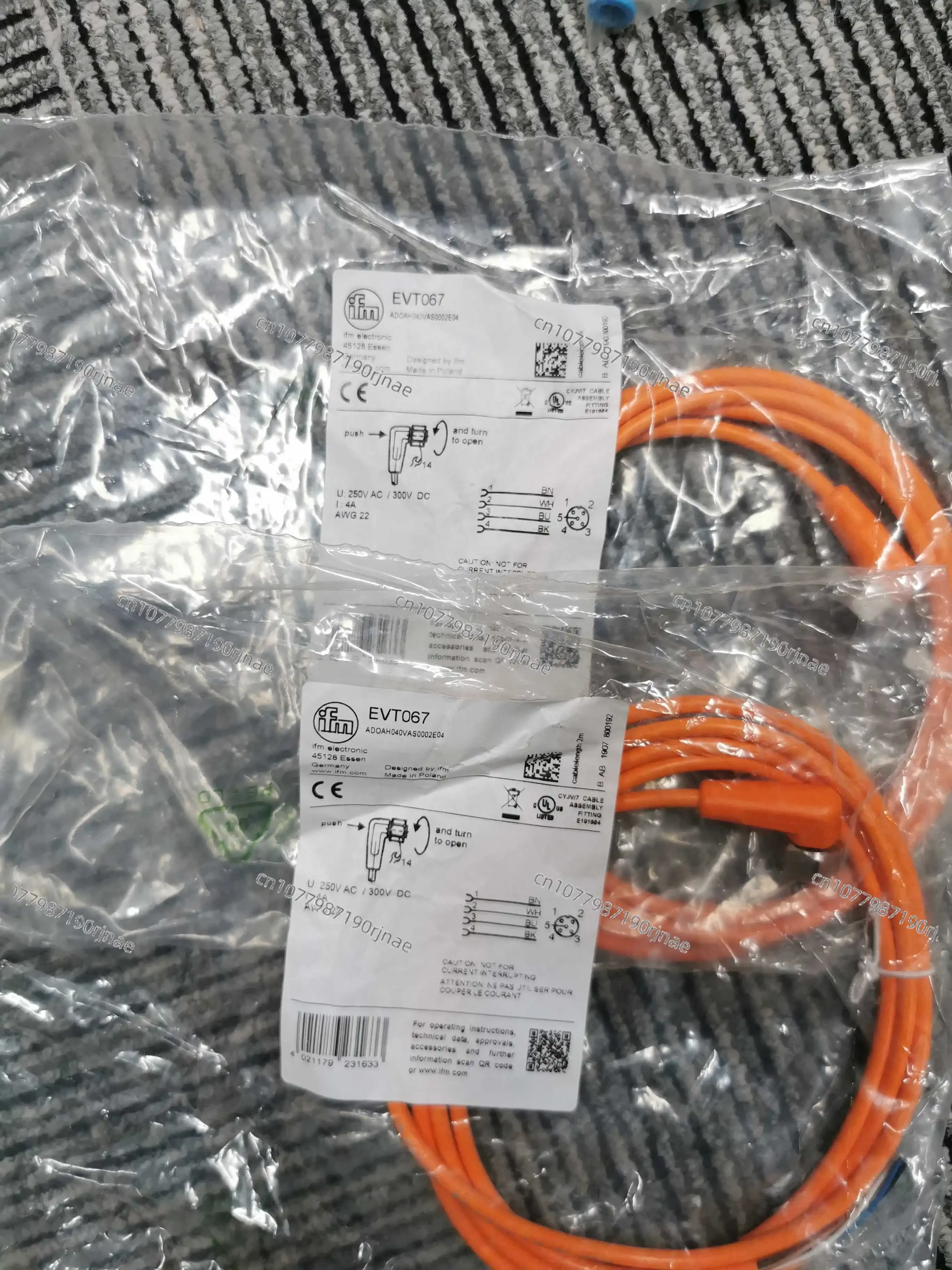 EVT067 Sensor Connection Cable Original Stock