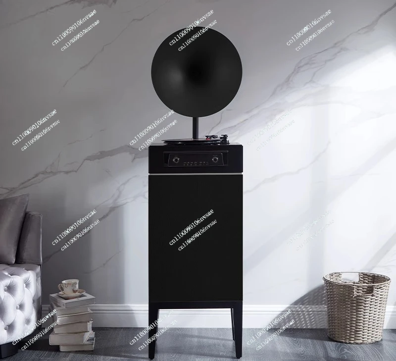 Gramophone Light Luxury Modern Living Room Home Dynamic Magnetic Record Player HiFi Bluetooth Audio Vinyl Record Player