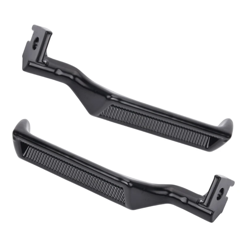 Pack Of 2 Left Right Door Handle For F150 F250 F350 1987 Interior Replacement Non Gloss Black ABS D7YA