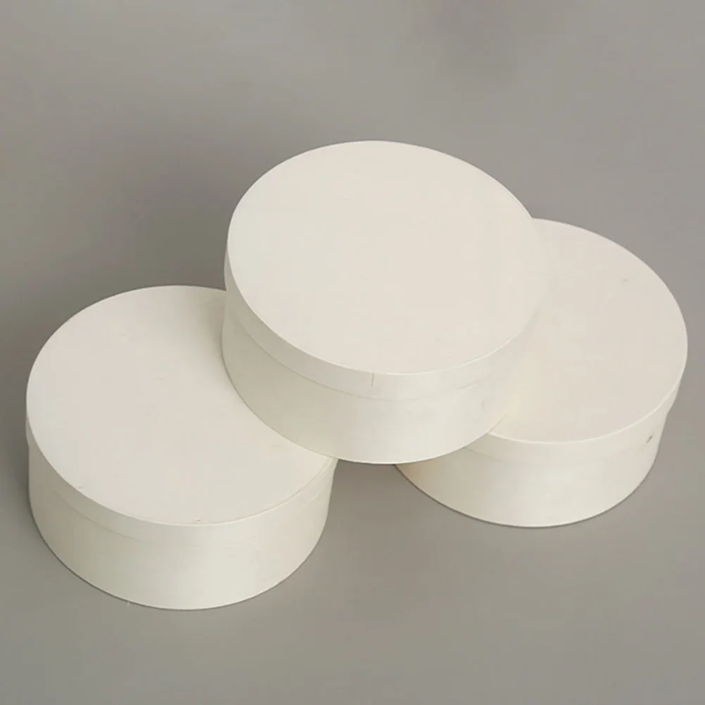 

3 Pcs Cake Box Boxes for Baked Goods Food Packaging Chocolate Cookie Case Baking Small