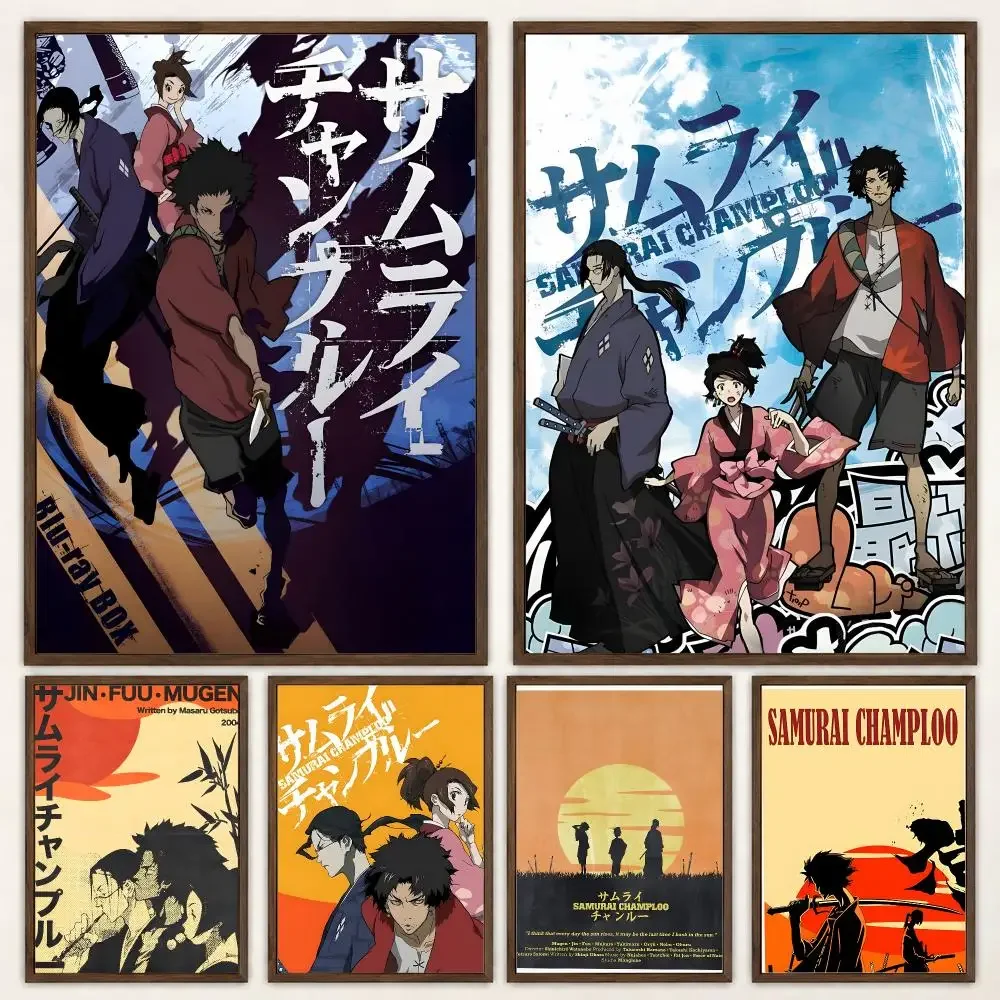 Samurai Champloo Anime Poster -AliExpress