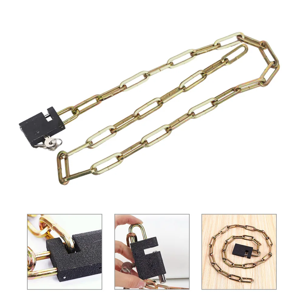 

Bicycle Lock Heavy Duty Bike Chain Lock For Outdoor Cycling Anti-Theft Security Motorbike Safety Waterproof Durable Sturdy