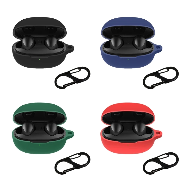 Skin-friendly Anti-scratch Housing for 1MORE ColorBuds 2 Headset Non-slip Sleeve Dropshipping