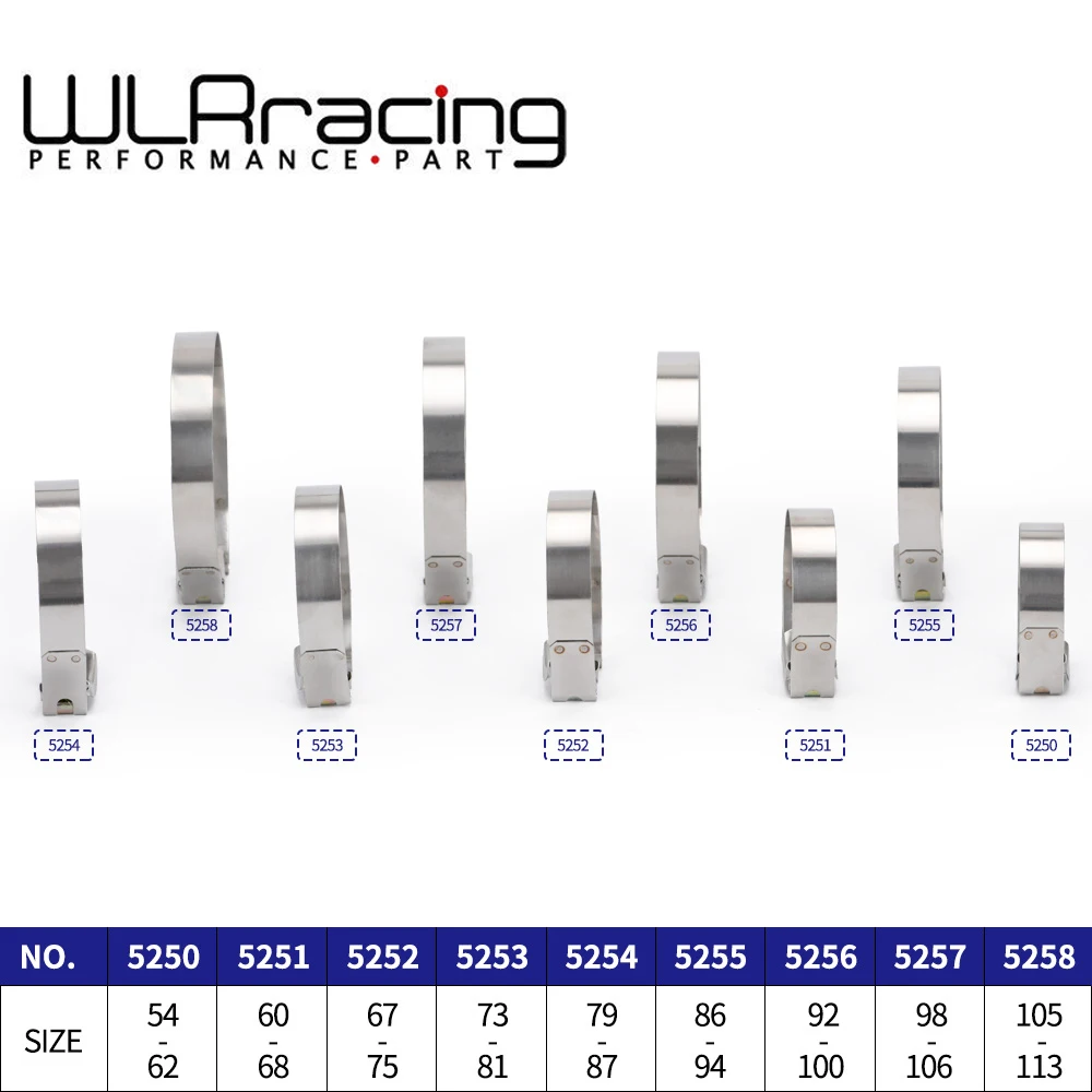 2.0 "2.25" 2.5 "2.75" 3.0 "3.25" 3.5 "3.75" 4.0 "T- baut Exhaust Clamp Asupan Turbo Knalpot Intercooler Silicone Coupler 1 Buah