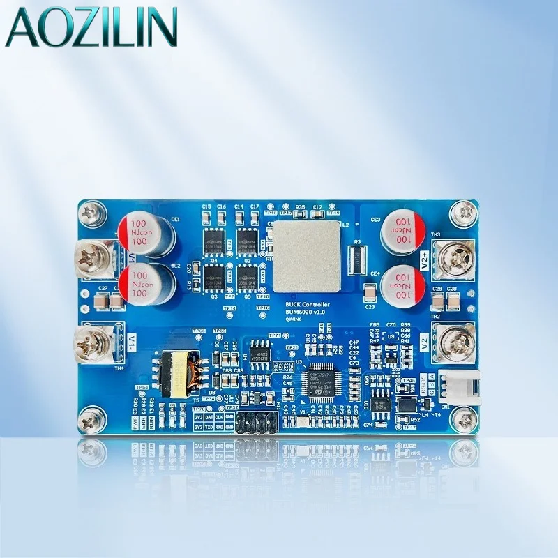 module-d'experimentation-de-puissance-cc-reglable-aozilin-haute-puissance-controle-numeriquement-bidirectionnel-buck-boost-60v-20a-800w