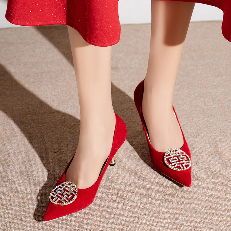 

Женские туфли-лодочки на высоком каблуке, 2024