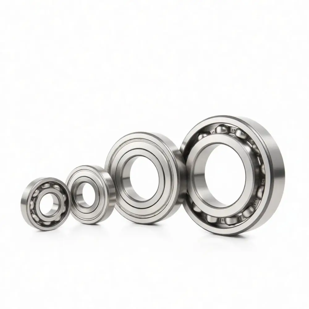 Reliable Deep Groove Radial Ball Bearing For HRB 6200 6206 Series High Performance Steel Motion Machine Transmission Accessory