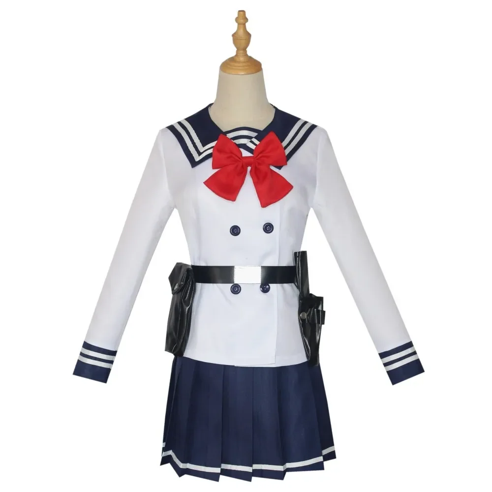 Anime High Rise Invasion Cosplay Costume Wigs Tenkuu Shinpan Yuri Honjo Wig Women Sailor Suit JK School Uniform 2025