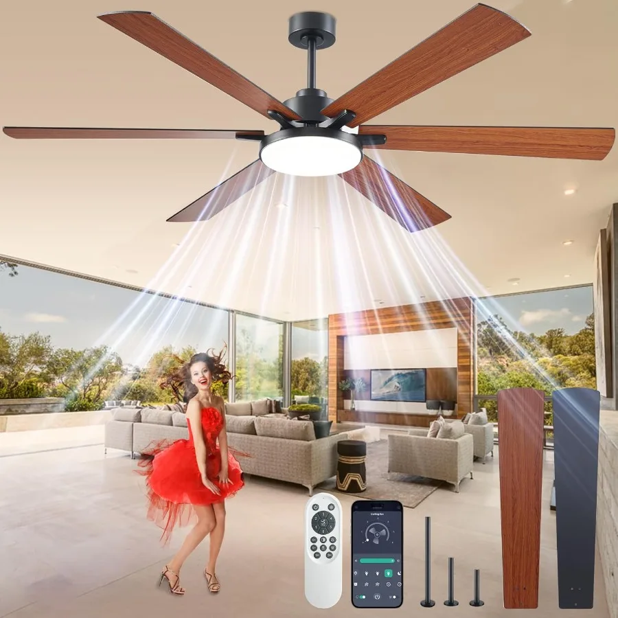 72 Inch Ceiling Fan…
