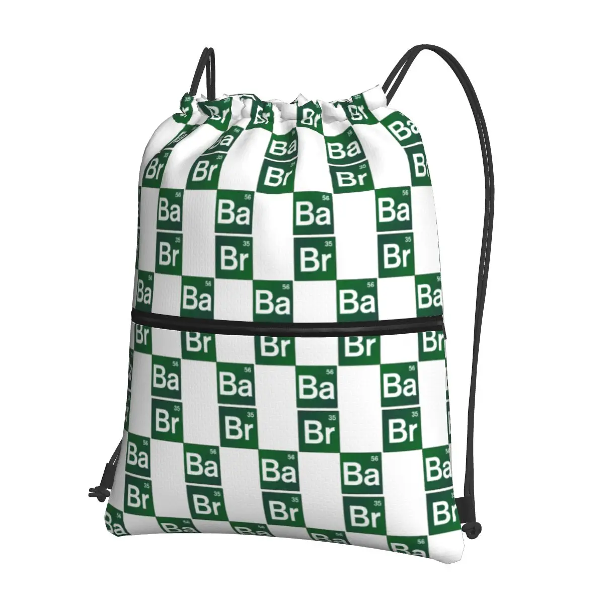 Breaking Bad Elements Backpacks Multi-function Drawstring Bundle Pocket Shoes Bag Book Bags for Travel Students